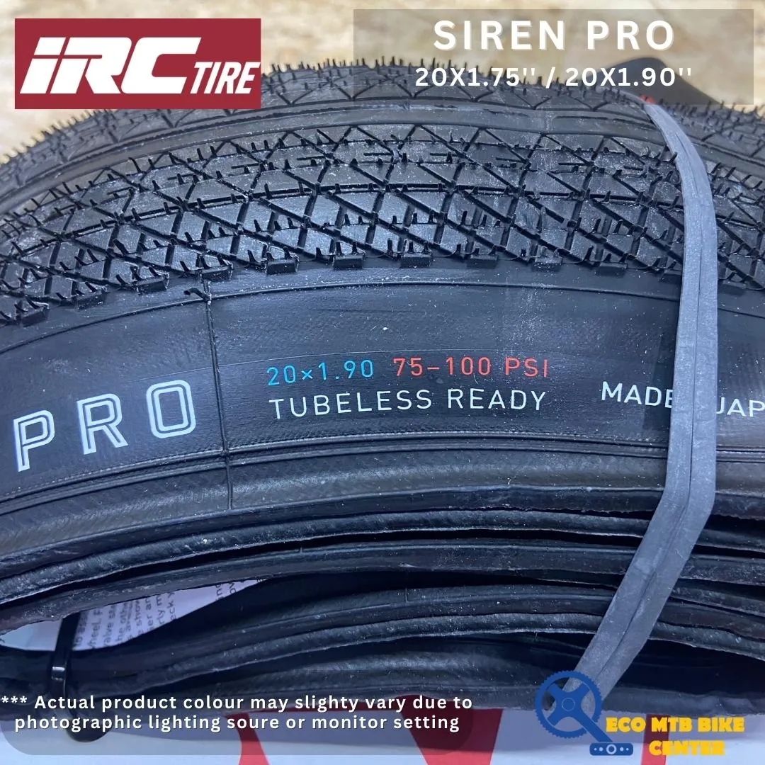IRC TIRE SIREN PRO TUBELESS