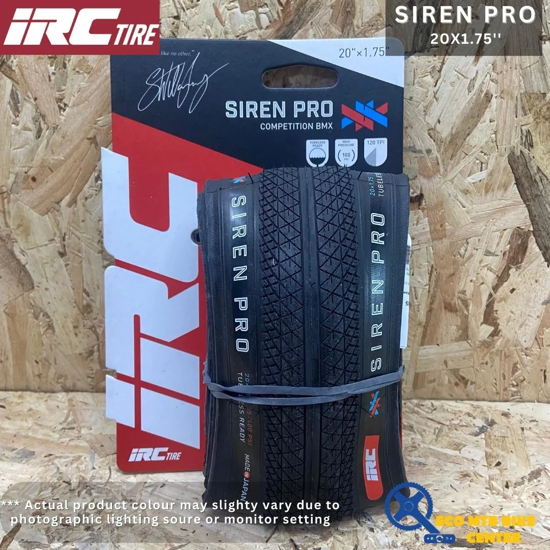 IRC TIRE SIREN PRO TUBELESS