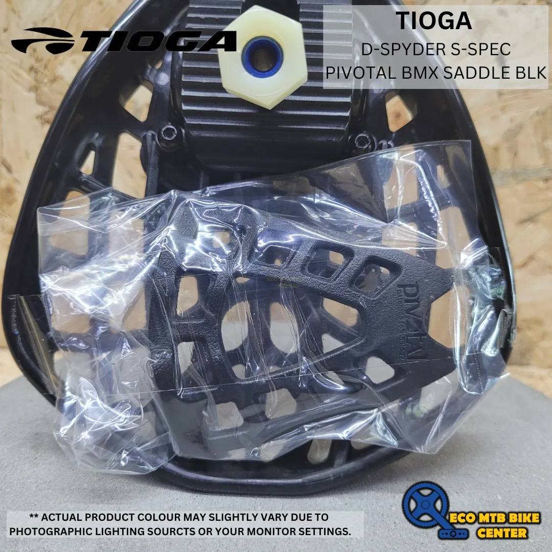 TIOGA D-SPYDER S-SPEC PIVOTAL BMX SADDLE BLK