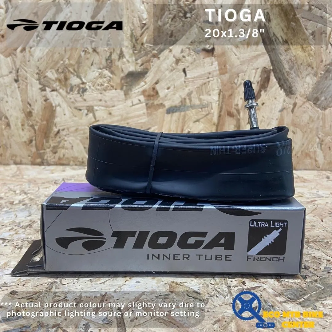Tioga ultra lite inner tubes  presta valve 36mm