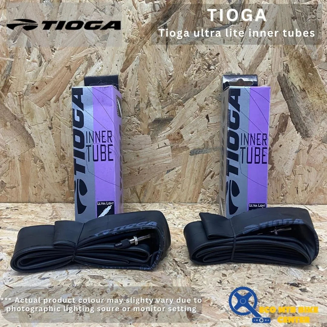 Tioga ultra lite inner tubes  presta valve 36mm