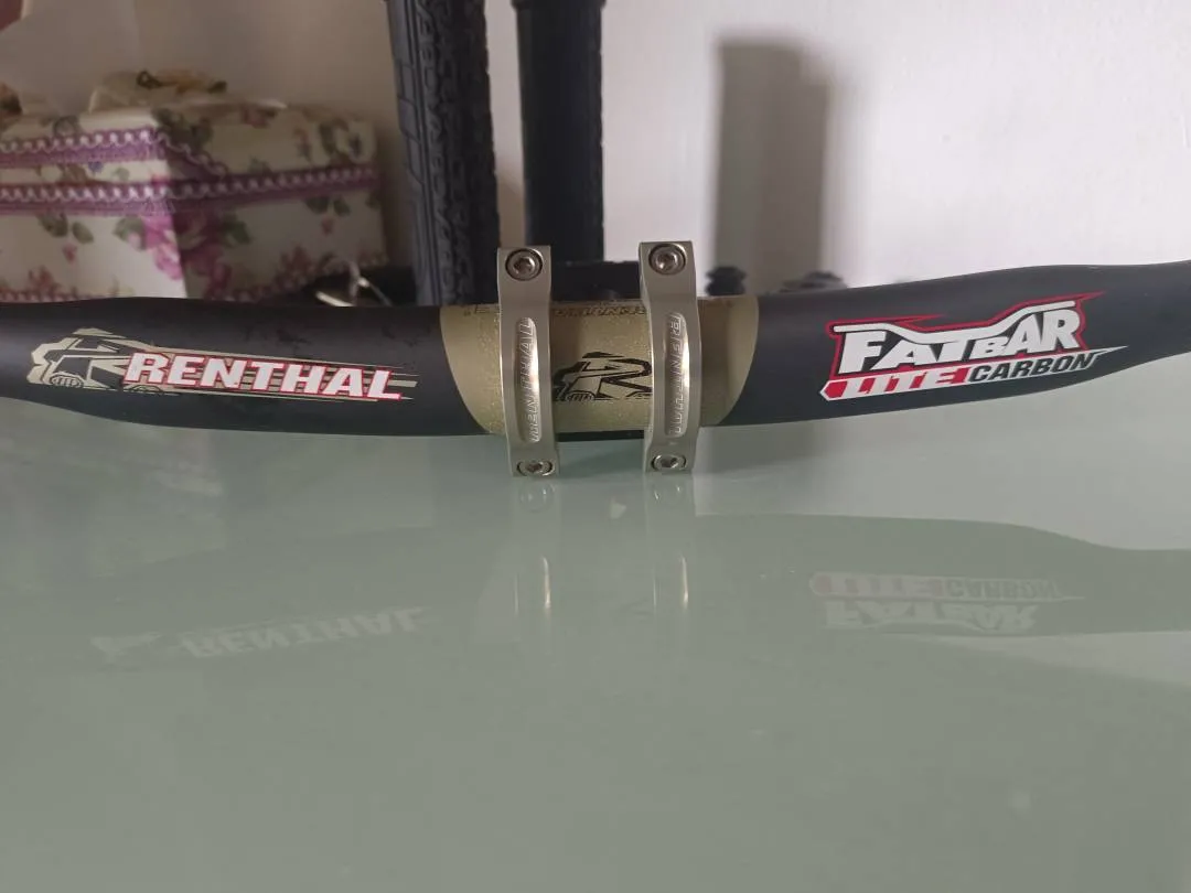 Handlebar fatbar dan stem Renthal