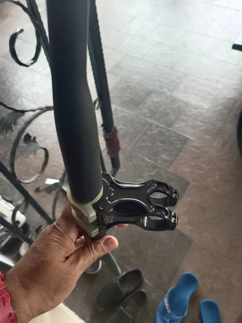 Handlebar fatbar dan stem Renthal