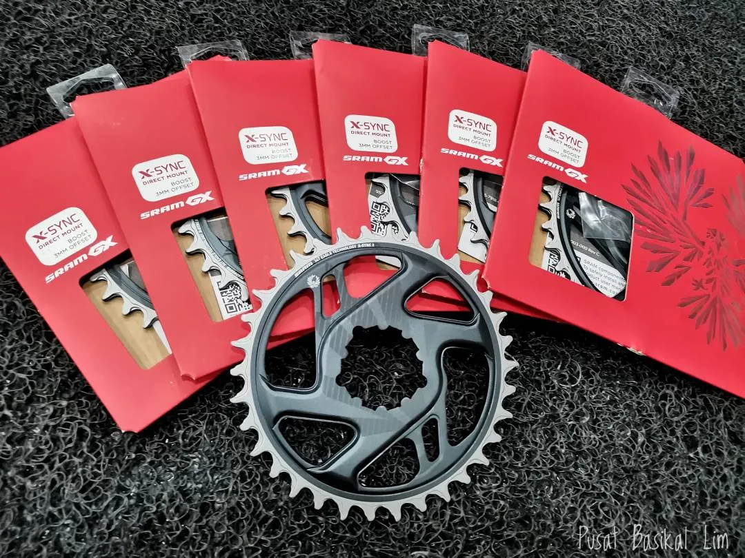 SRAM GX Eagle 34T DM 3mm Offset Chainring