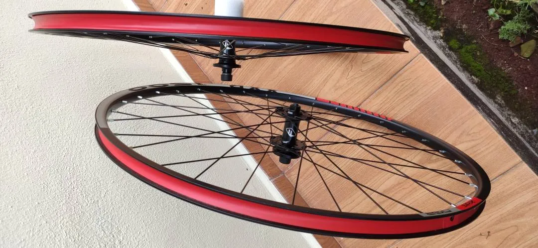 29" Alloy Wheelset Removed from New Bike