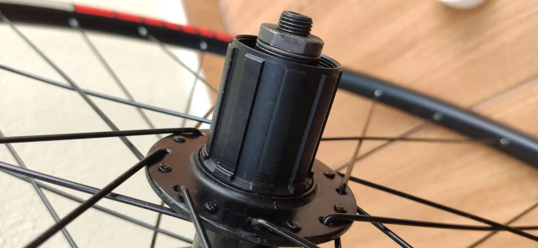 29" Alloy Wheelset Removed from New Bike