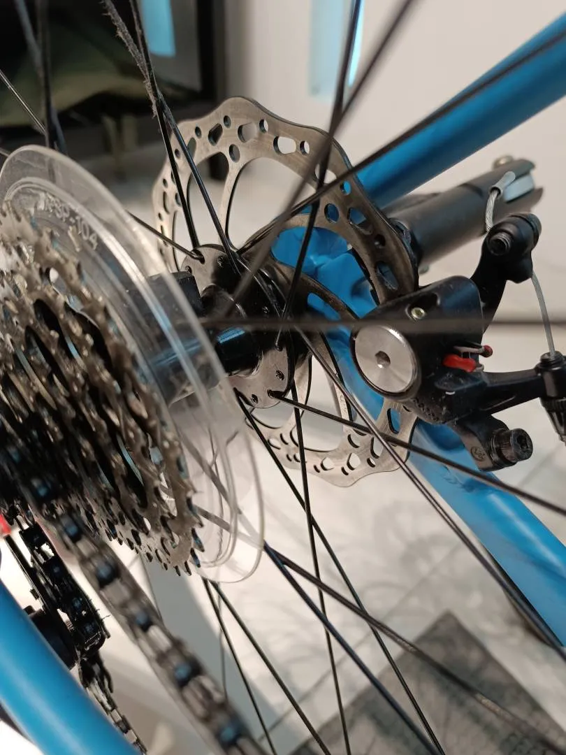 Decathlon Penang Used - Triban RC 500 Disc Road Bike Sora - Turqoise Blue