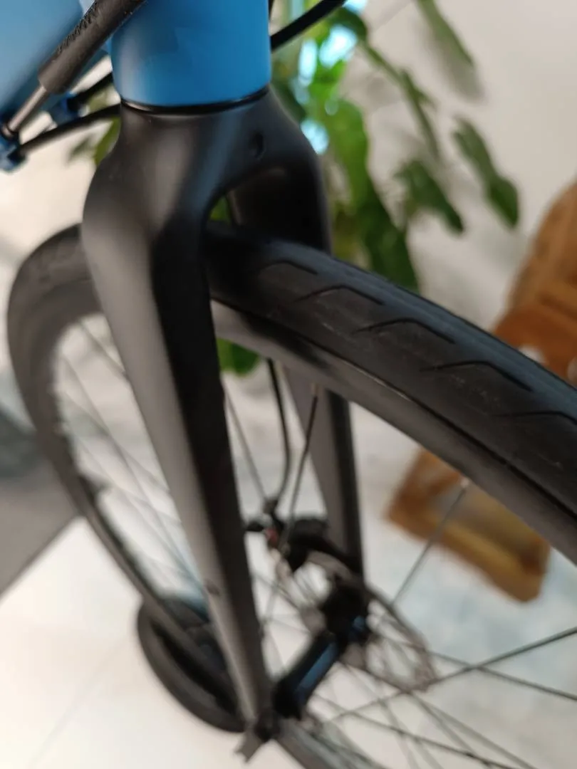 Decathlon Penang Used - Triban RC 500 Disc Road Bike Sora - Turqoise Blue