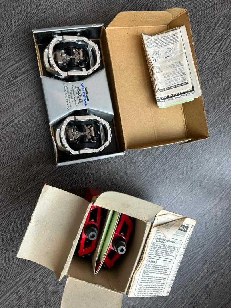 SHIMANO VINTAGE SPD Pedals New Old Stock