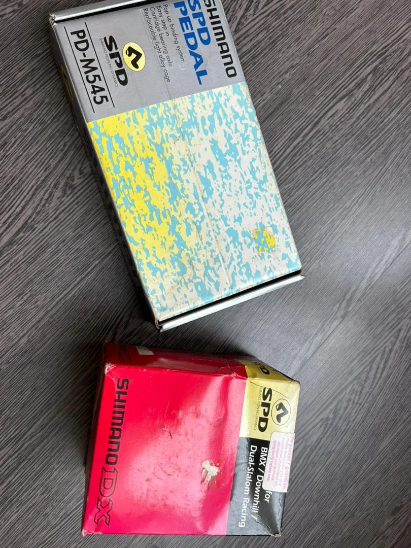 SHIMANO VINTAGE SPD Pedals New Old Stock