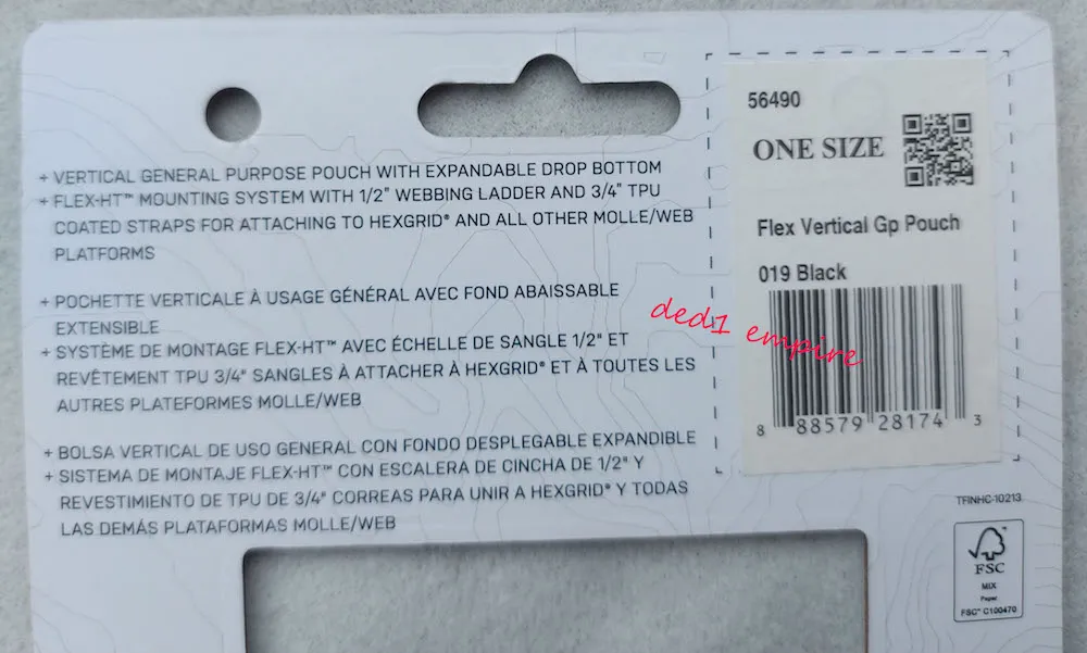 5.11 - kantung Flex Vertical Gp (ASLI)