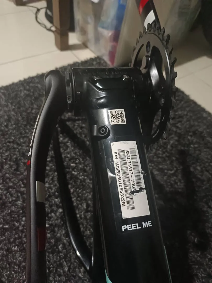 Specialized epic hardtail frame  saiz S