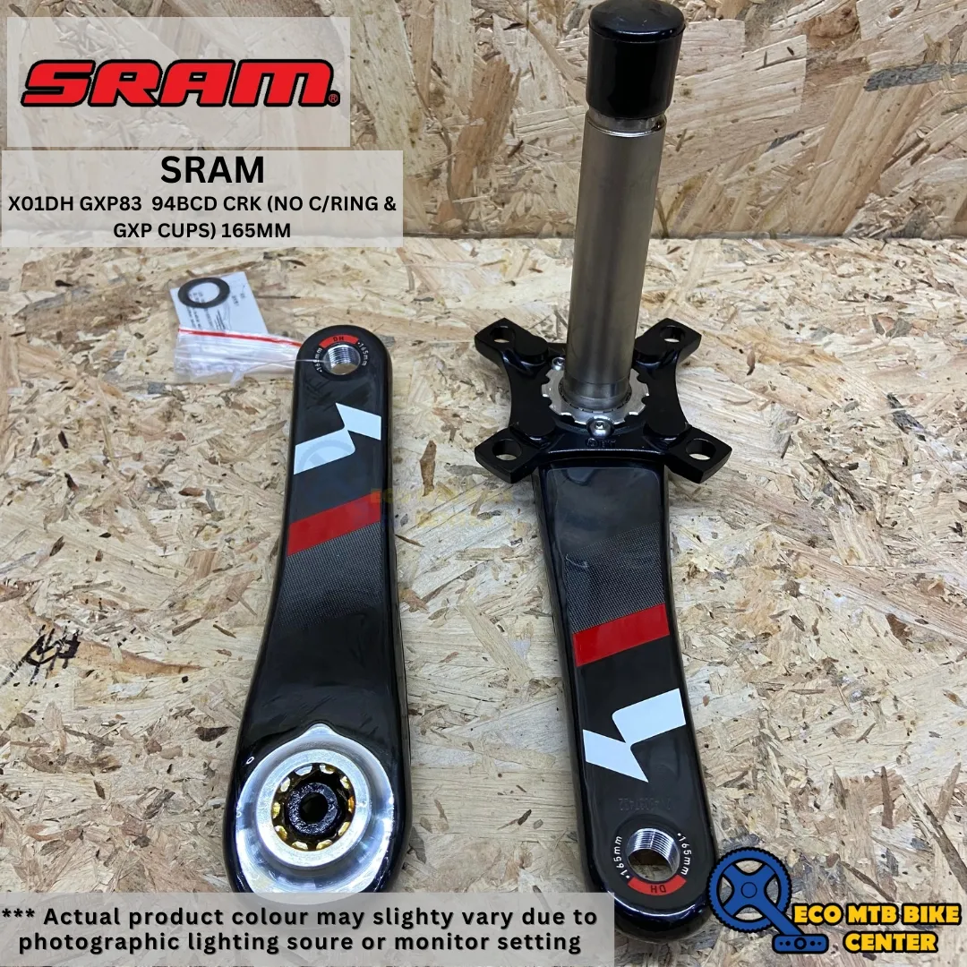 SRAM XO1DH GXP83 94BCD CRANKARM ( NO C/RING &amp; GXP CUPS ) 165MM