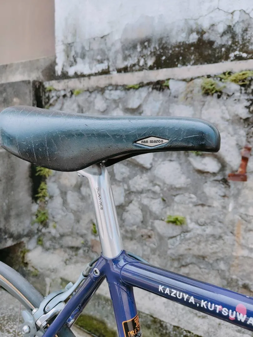 (SOLD) Rare! 90s Panasonic POS Vintage Road Bike Tange Prestige Tubing with Dura Ace Parts