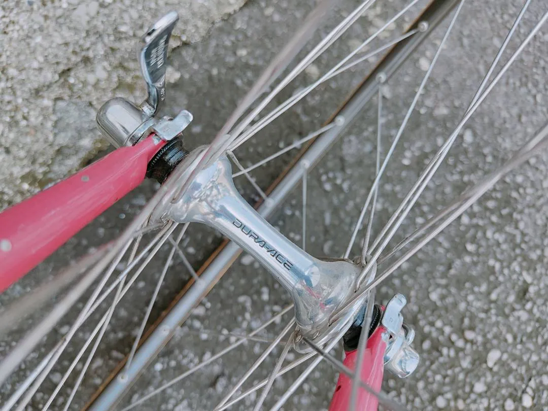 (SOLD) Rare! 90s Panasonic POS Vintage Road Bike Tange Prestige Tubing with Dura Ace Parts