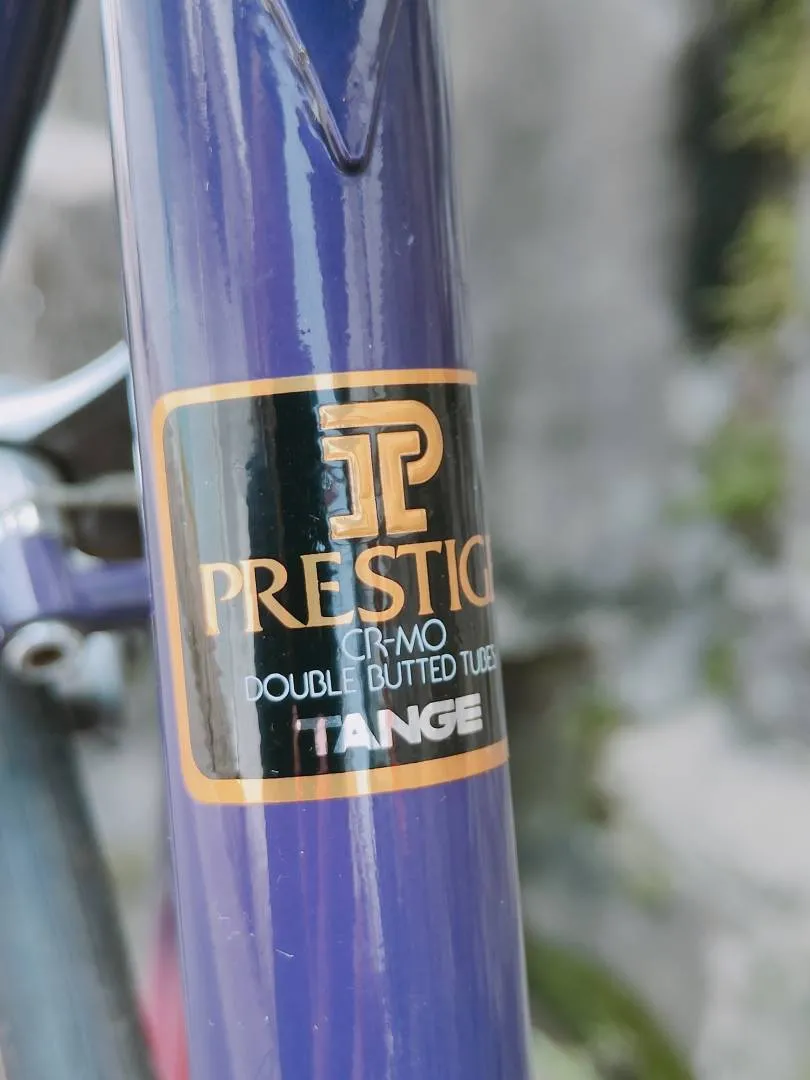 (SOLD) Rare! 90s Panasonic POS Vintage Road Bike Tange Prestige Tubing with Dura Ace Parts