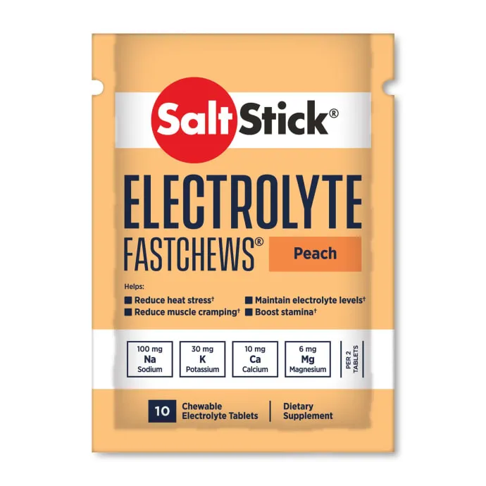 (Ready Stock)SaltStick Fastchews Chewable Electrolyte 10Tablets/1Packet