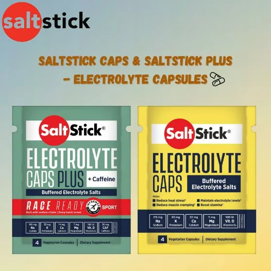 ã€Ready Stockã€‘SaltStick Caps &amp; SaltStick Plus - Electrolyte Capsules