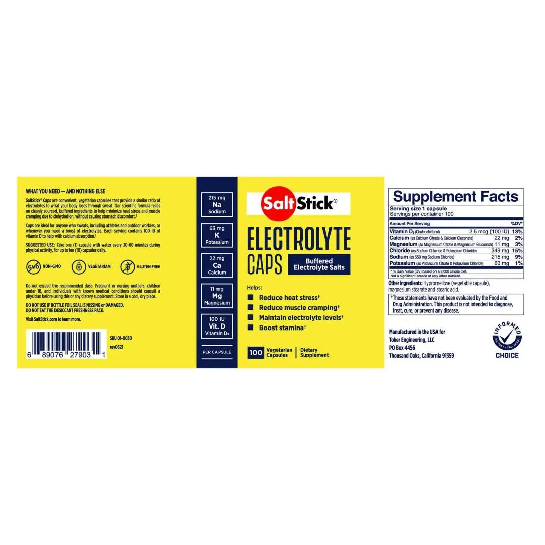 ã€Ready Stockã€‘SaltStick Caps &amp; SaltStick Plus - Electrolyte Capsules