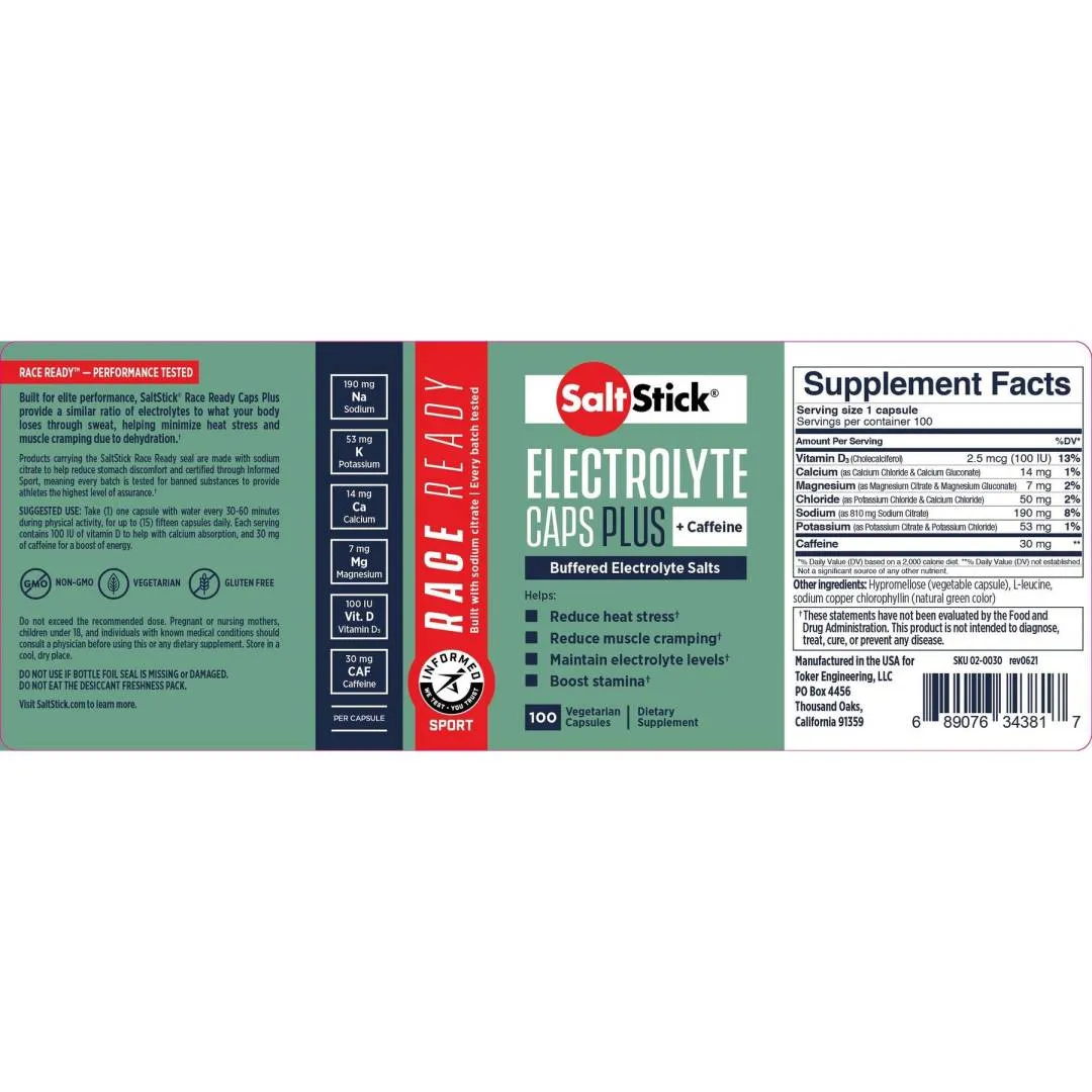 ã€Ready Stockã€‘SaltStick Caps &amp; SaltStick Plus - Electrolyte Capsules