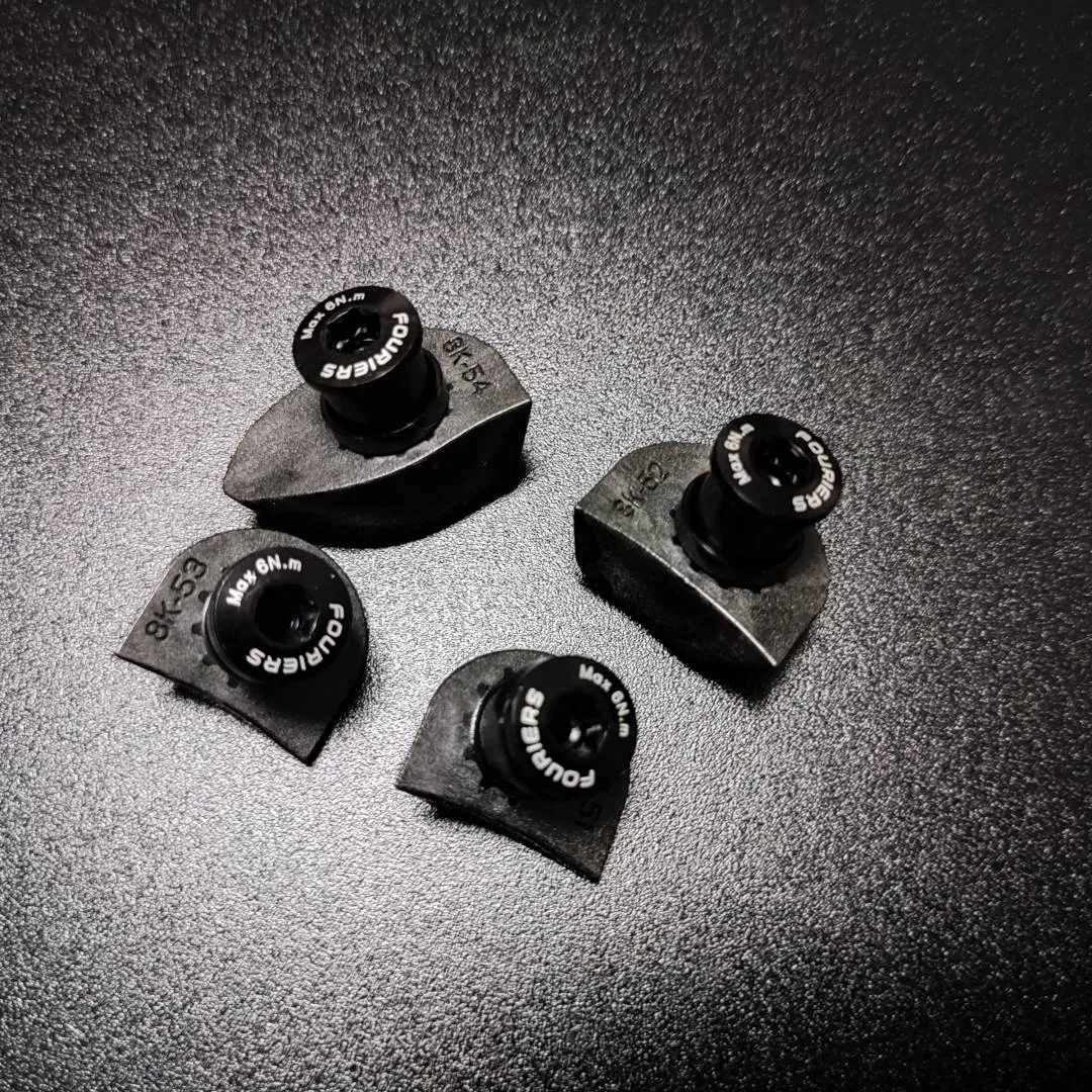 Fouriers Ultegra R8000 6800 Carbon Alloy Chainring Bolt Covers