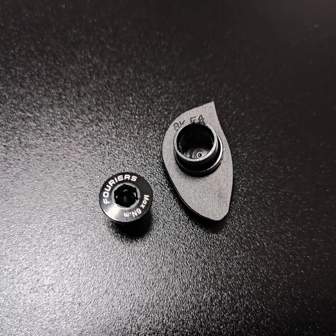 Fouriers Ultegra R8000 6800 Carbon Alloy Chainring Bolt Covers