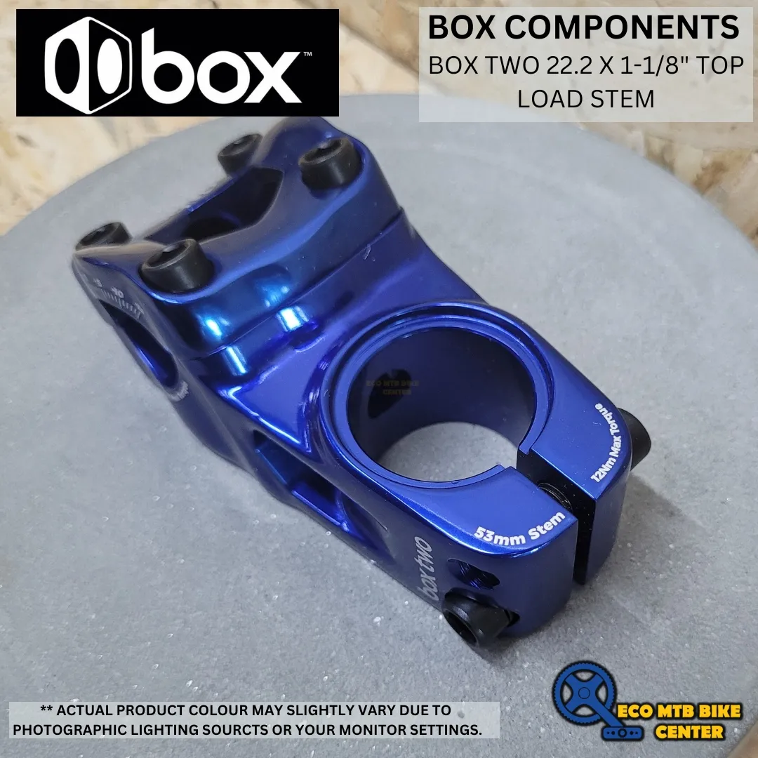 BOX COMPONENTS BOX TWO 22.2 X 1-18 TOP LOAD STEM