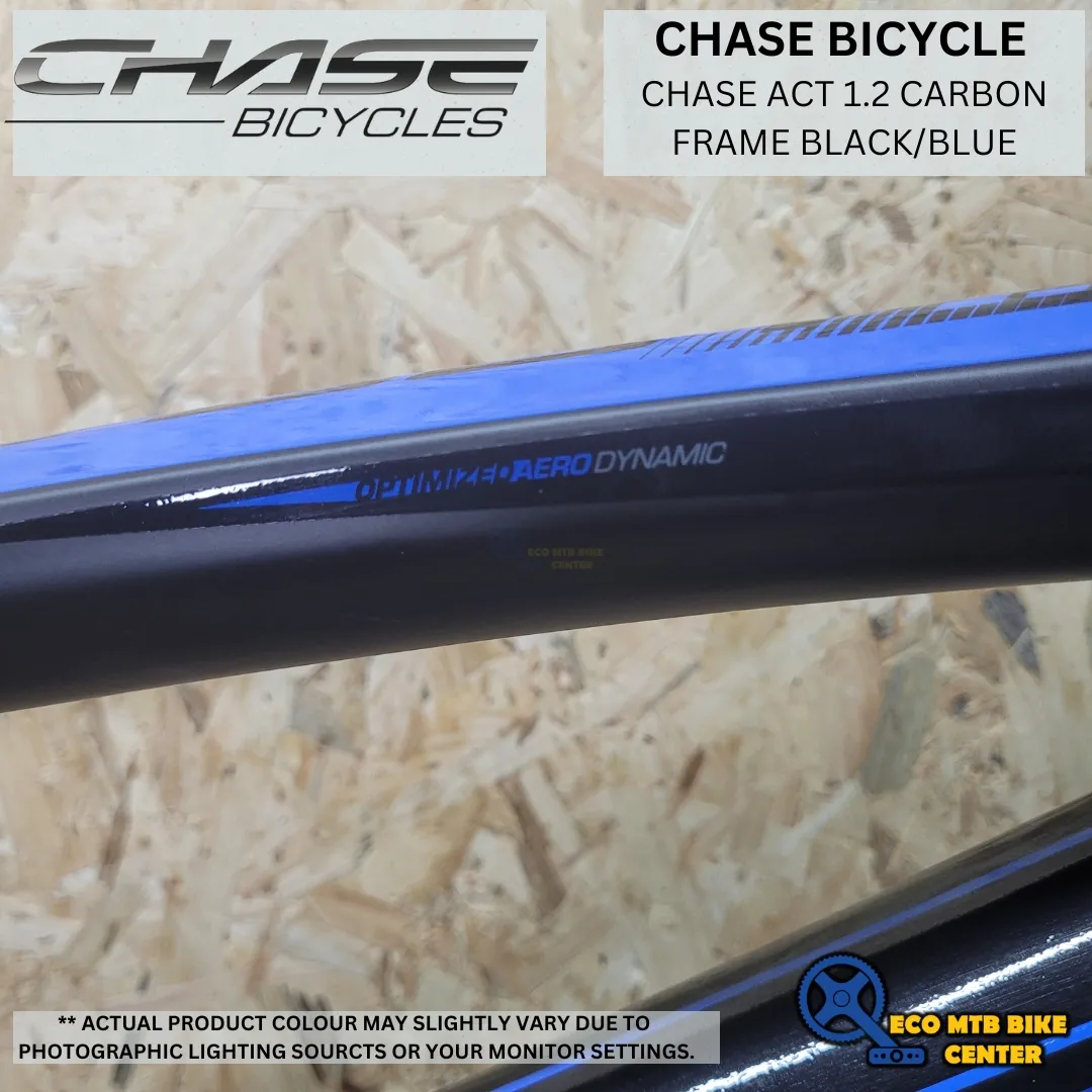 CHASE ACT 1.2 CARBON FRAME BLACK/BLUE SIZE PRO