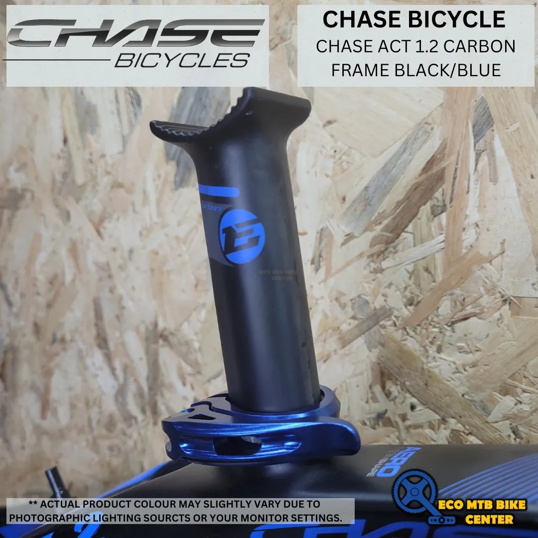 CHASE ACT 1.2 CARBON FRAME BLACK/BLUE SIZE PRO