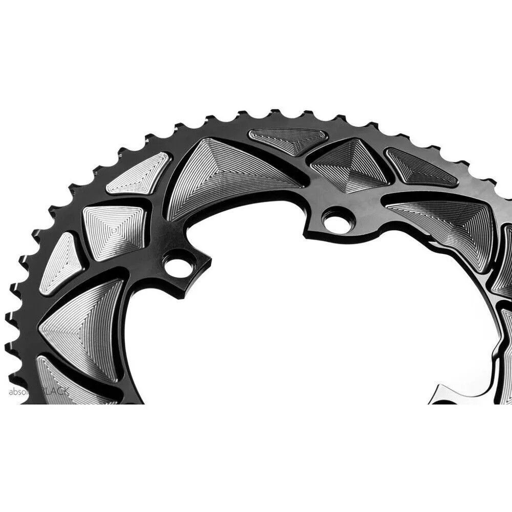AbsoluteBLACK Premium Round Chainrings for Shimano 8000/9100