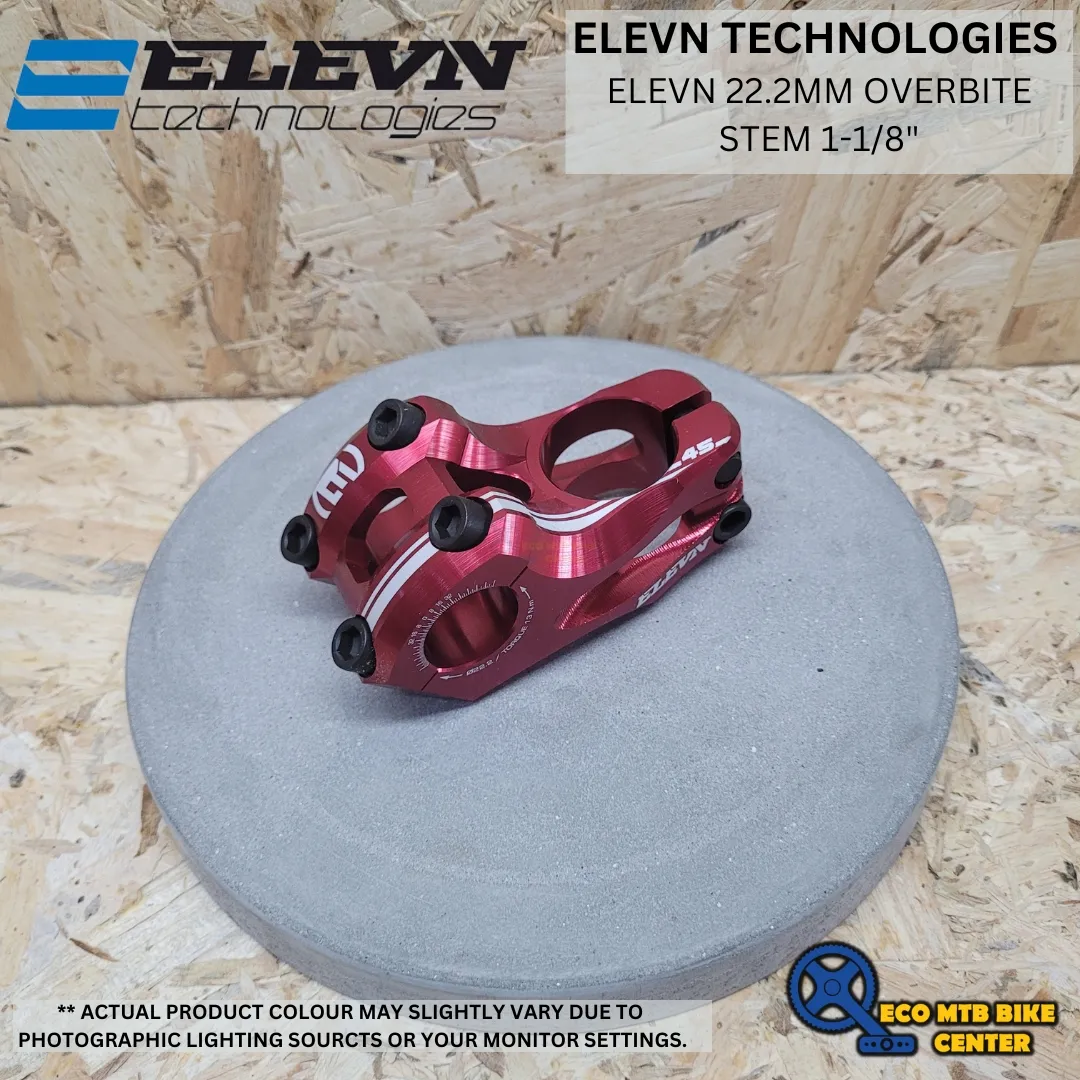 ELEVN 22.2MM OVERBITE STEM 1-1/8"