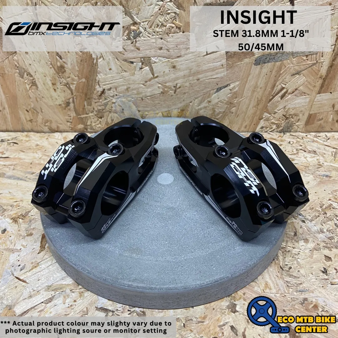 INSIGHT STEM 31.8MM 1-1/8" BLACK