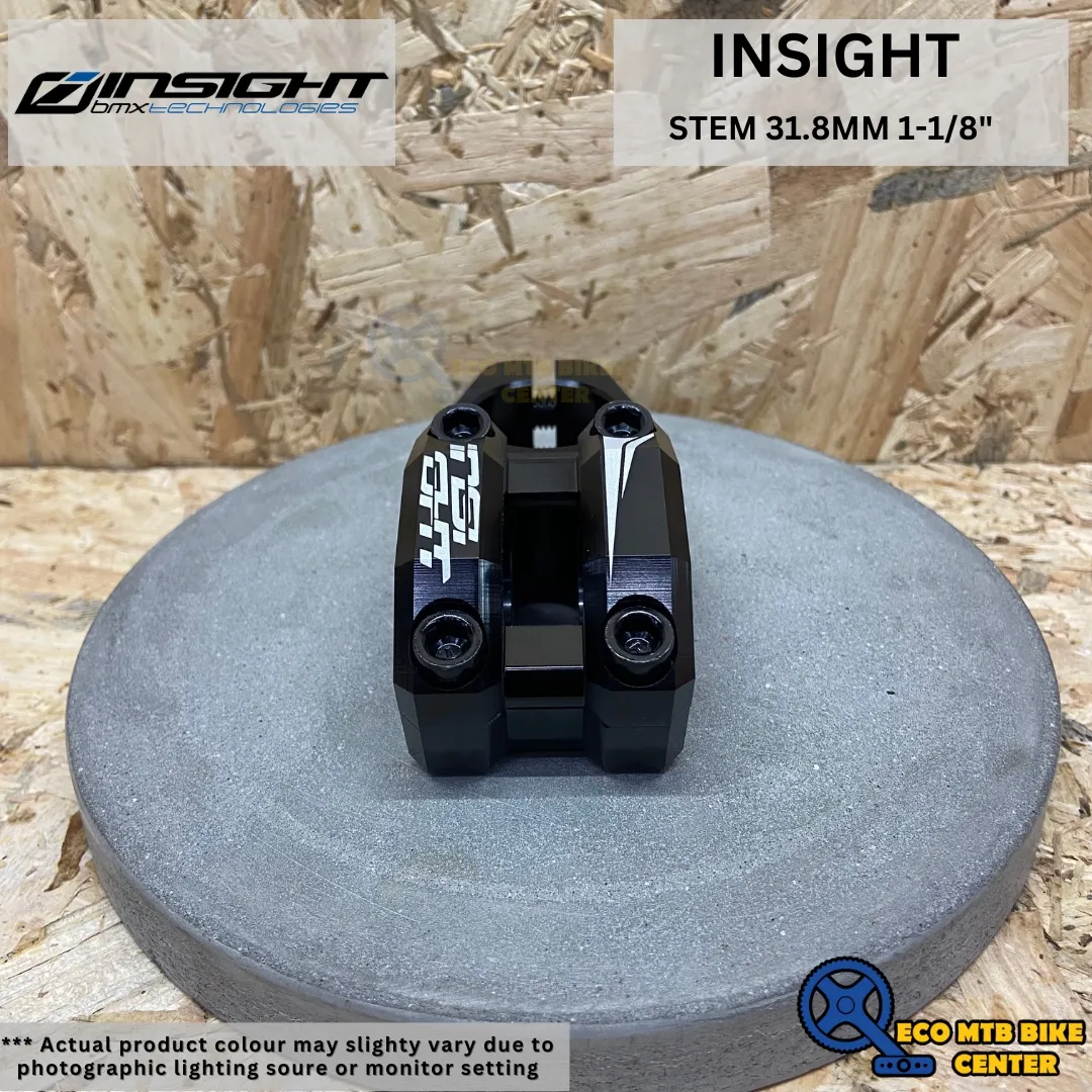 INSIGHT STEM 31.8MM 1-1/8" BLACK