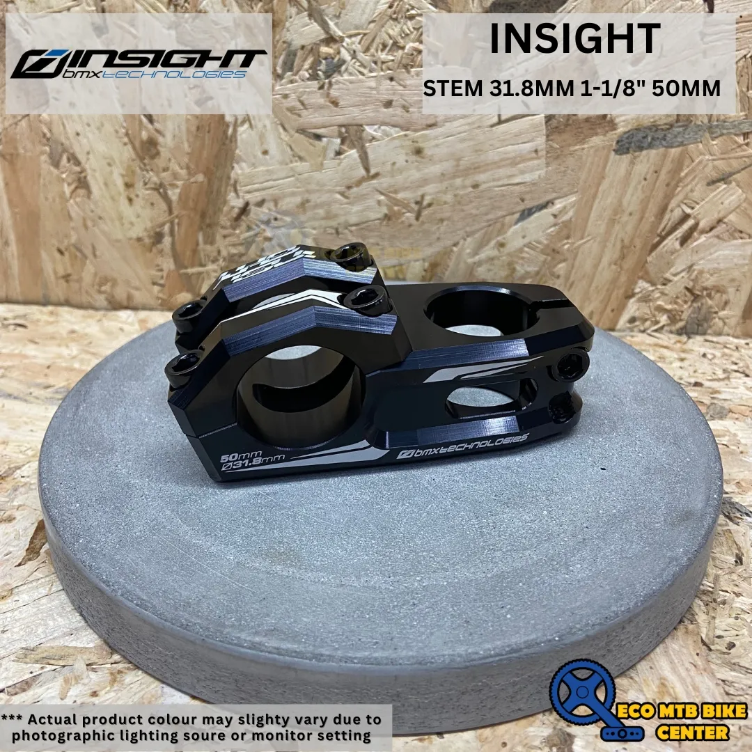 INSIGHT STEM 31.8MM 1-1/8" BLACK