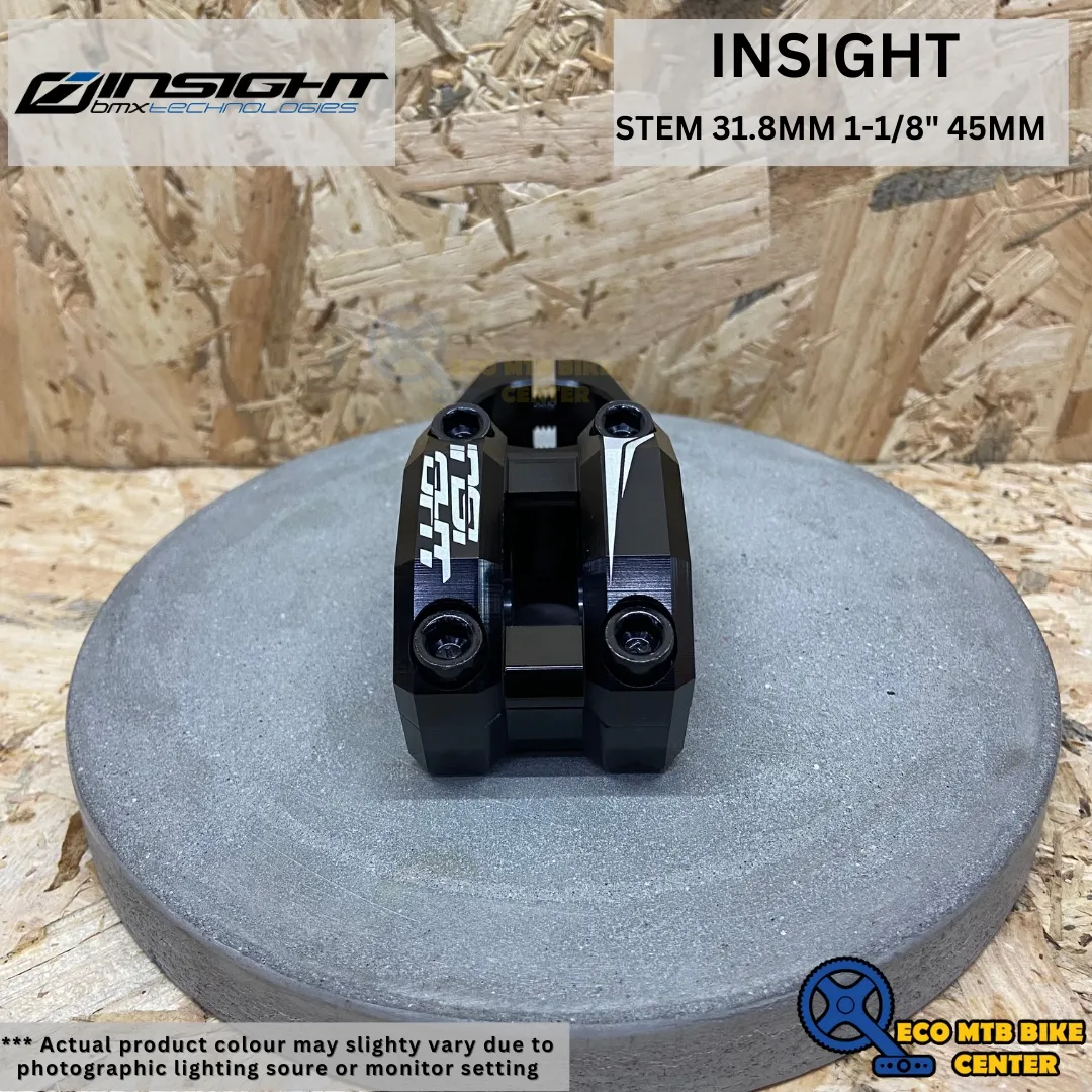 INSIGHT STEM 31.8MM 1-1/8" BLACK