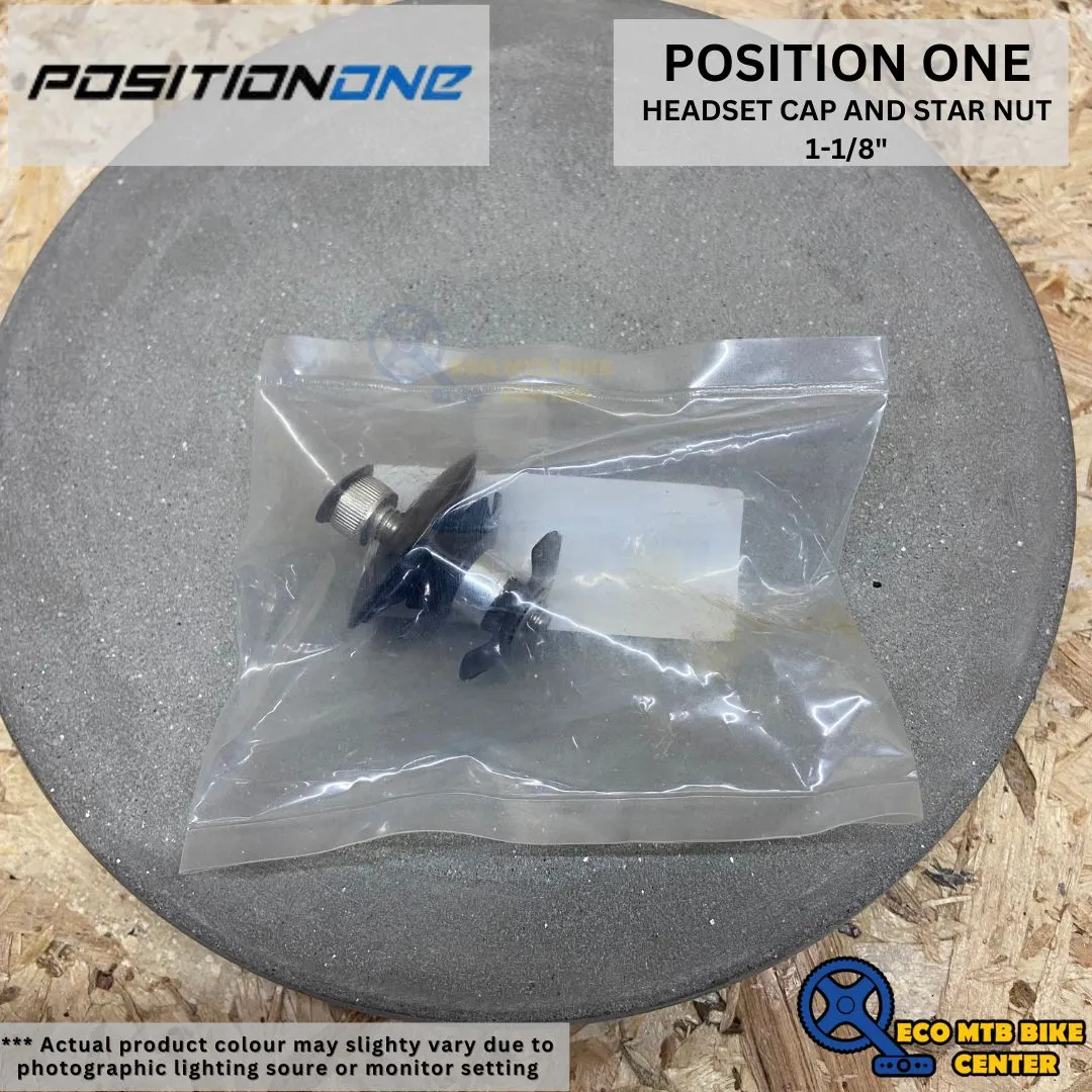POSITION ONE HEADSET CAP AND STAR NUT