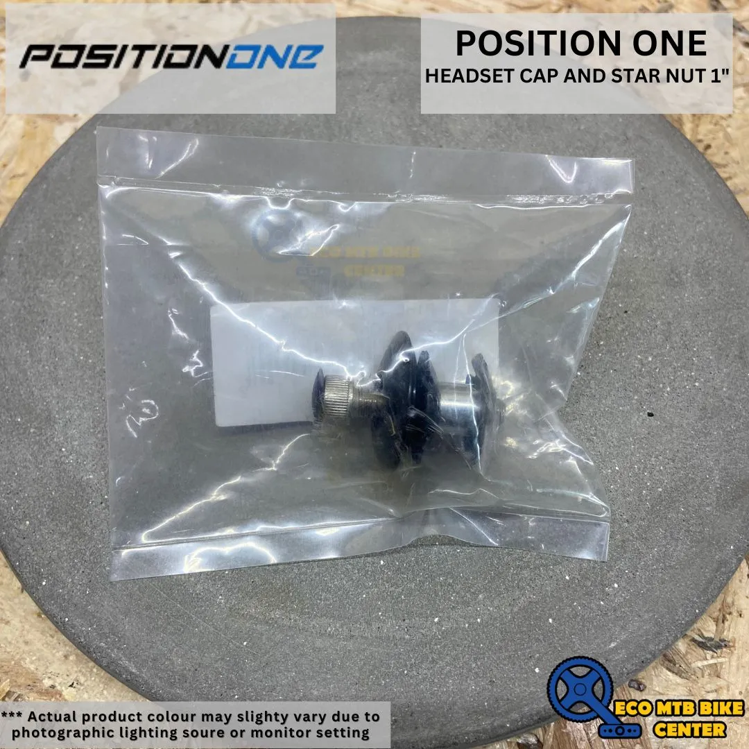 POSITION ONE HEADSET CAP AND STAR NUT