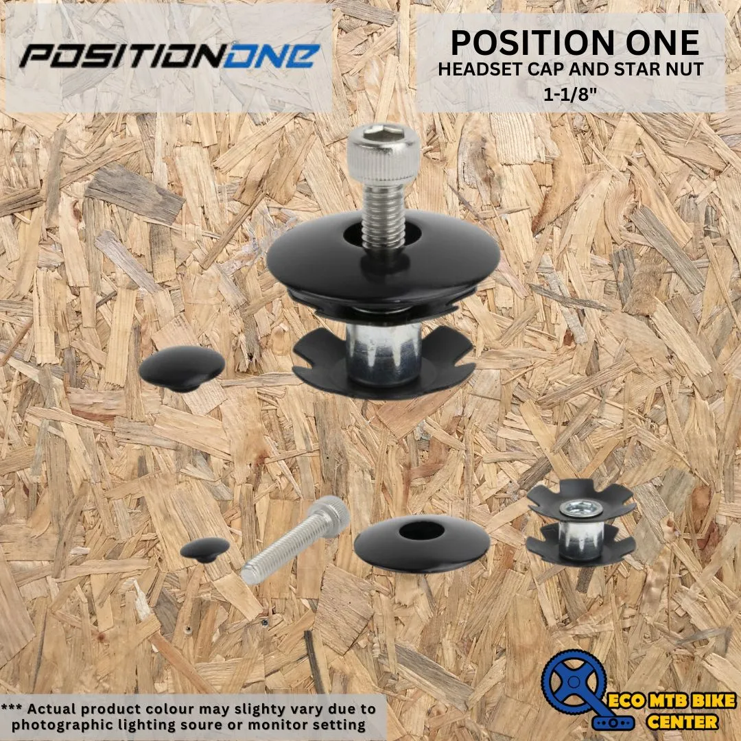 POSITION ONE HEADSET CAP AND STAR NUT