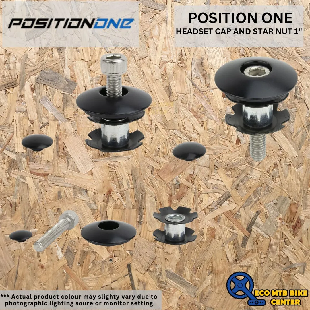 POSITION ONE HEADSET CAP AND STAR NUT