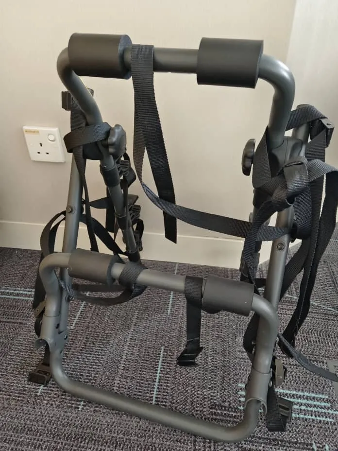 Used BnB Rack for 3 bicycle carrier (BC-6418-3KN) (sedan car)