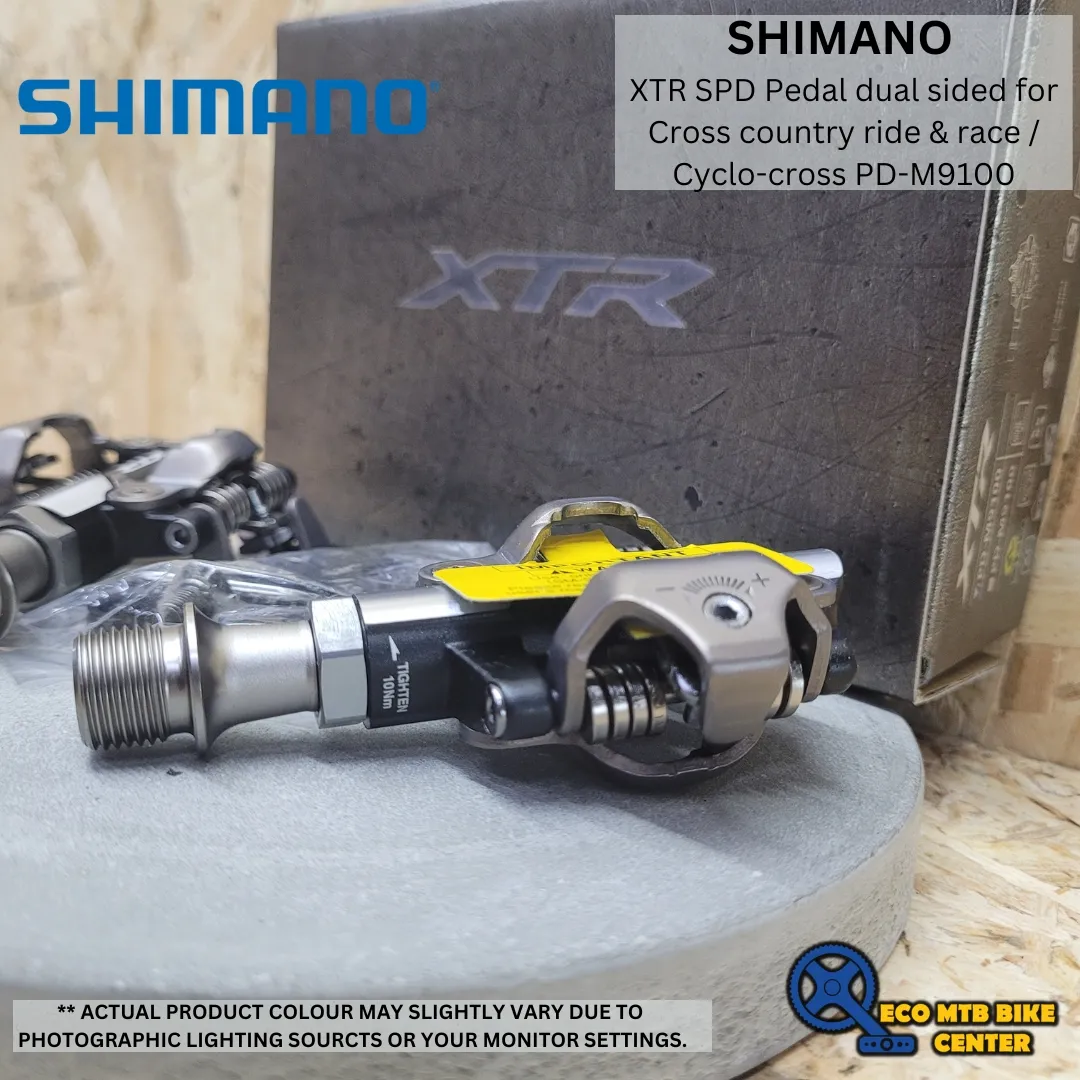 SHIMANO XTR SPD Pedal dual sided for Cross country ride &amp; race / Cyclo-cross PD-M9100