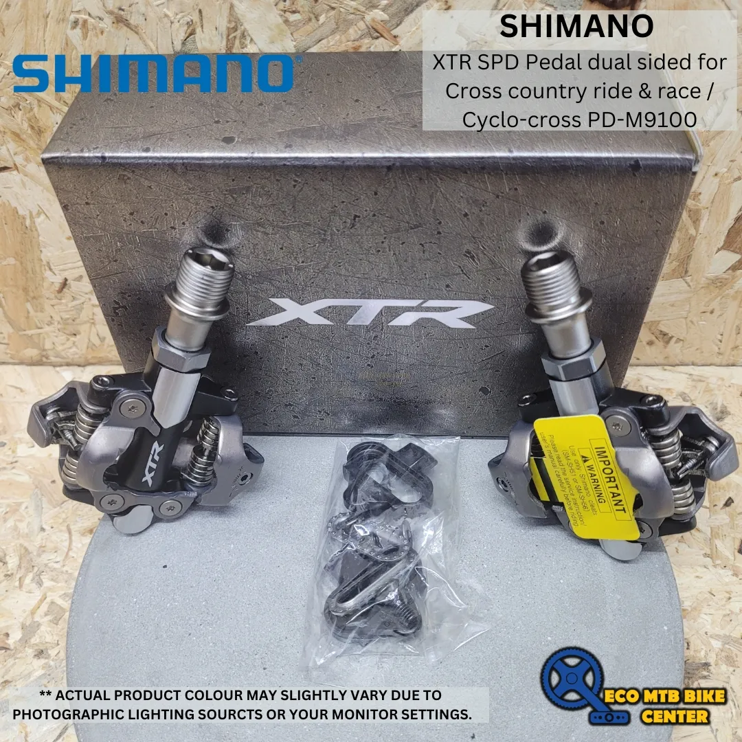SHIMANO XTR SPD Pedal dual sided for Cross country ride &amp; race / Cyclo-cross PD-M9100