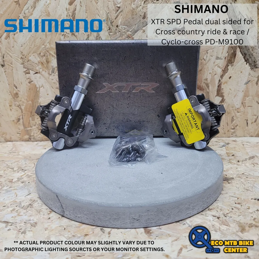 SHIMANO XTR SPD Pedal dual sided for Cross country ride &amp; race / Cyclo-cross PD-M9100