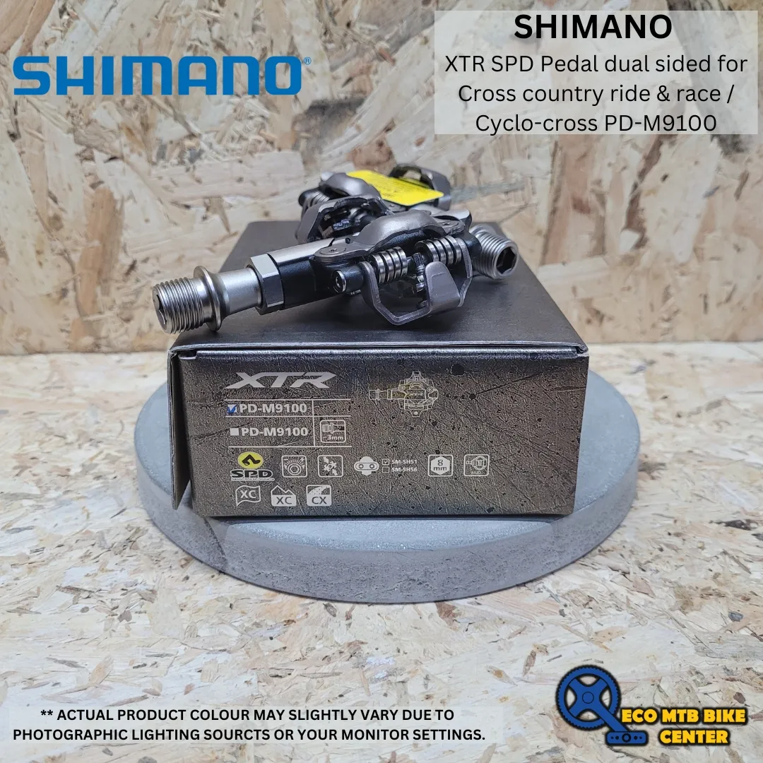 SHIMANO XTR SPD Pedal dual sided for Cross country ride &amp; race / Cyclo-cross PD-M9100