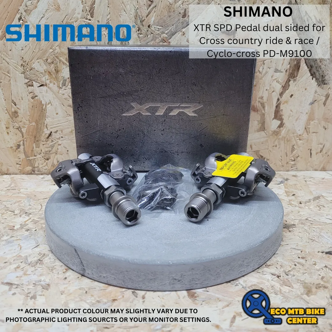 SHIMANO XTR SPD Pedal dual sided for Cross country ride &amp; race / Cyclo-cross PD-M9100