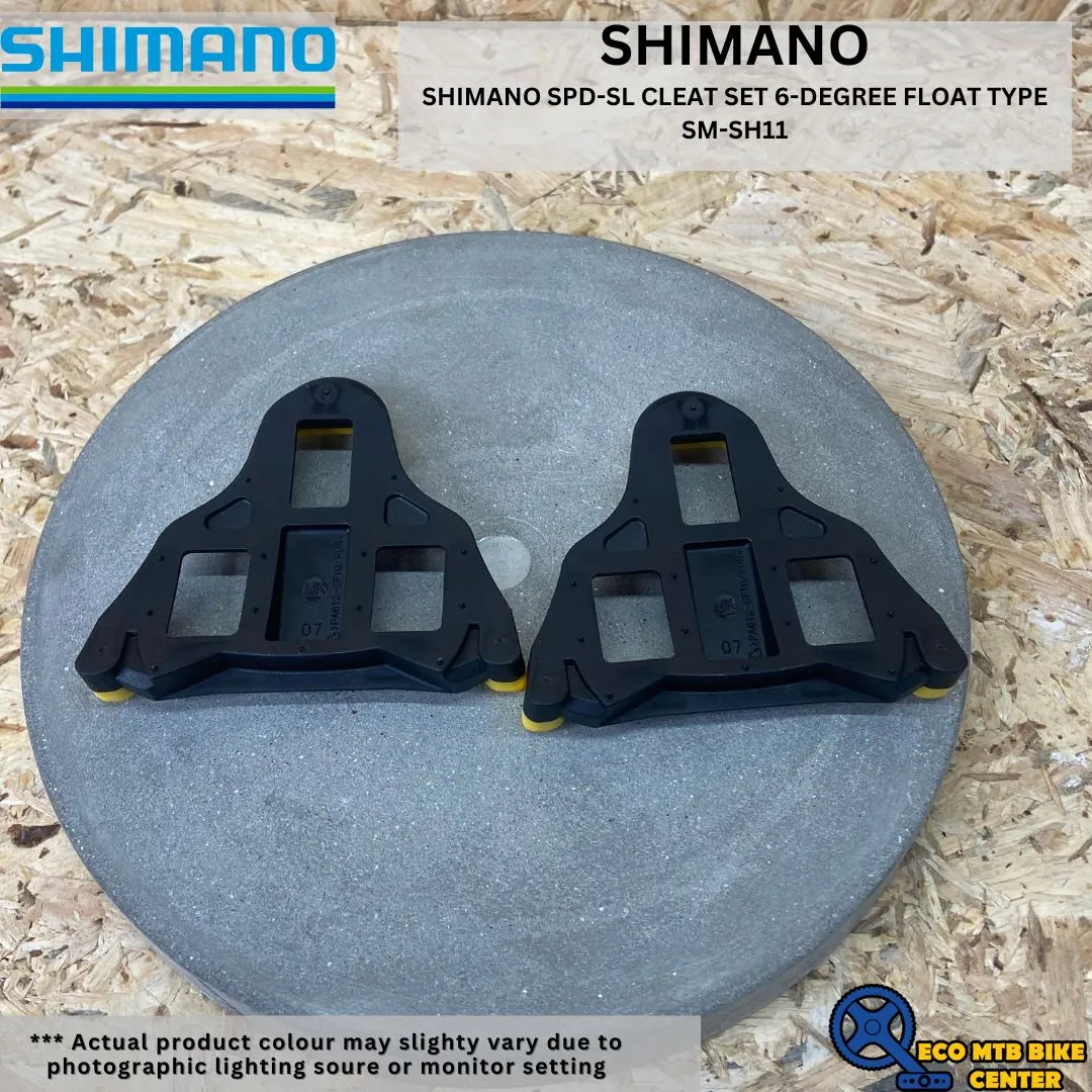 SHIMANO SPD-SL CLEAT SET 6-DEGREE FLOAT TYPE SM-SH11