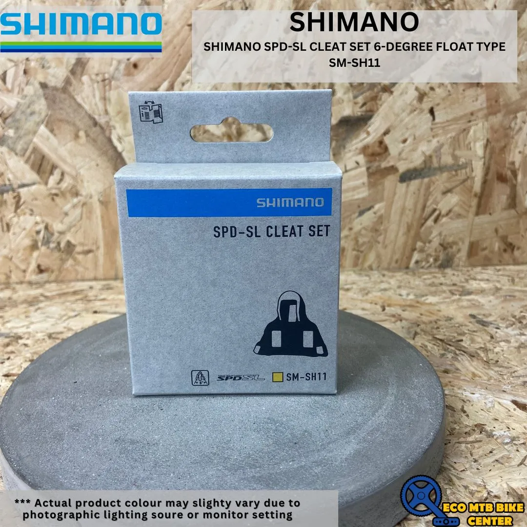 SHIMANO SPD-SL CLEAT SET 6-DEGREE FLOAT TYPE SM-SH11