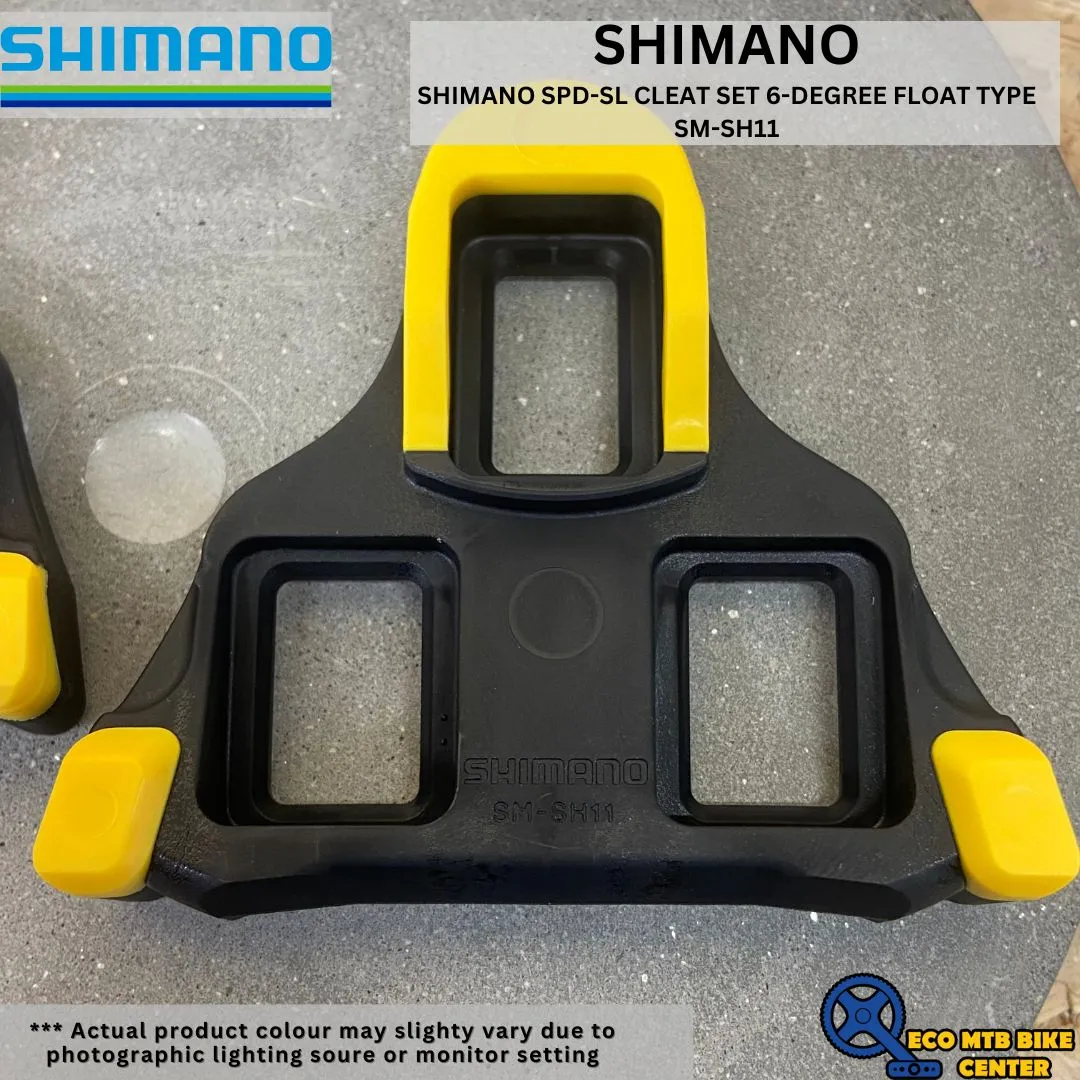 SHIMANO SPD-SL CLEAT SET 6-DEGREE FLOAT TYPE SM-SH11