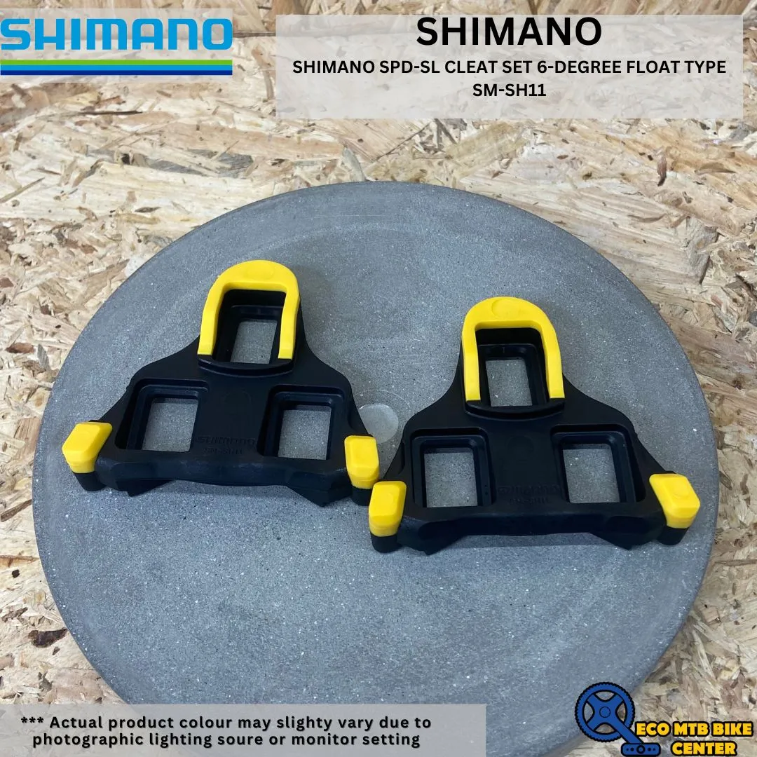 SHIMANO SPD-SL CLEAT SET 6-DEGREE FLOAT TYPE SM-SH11