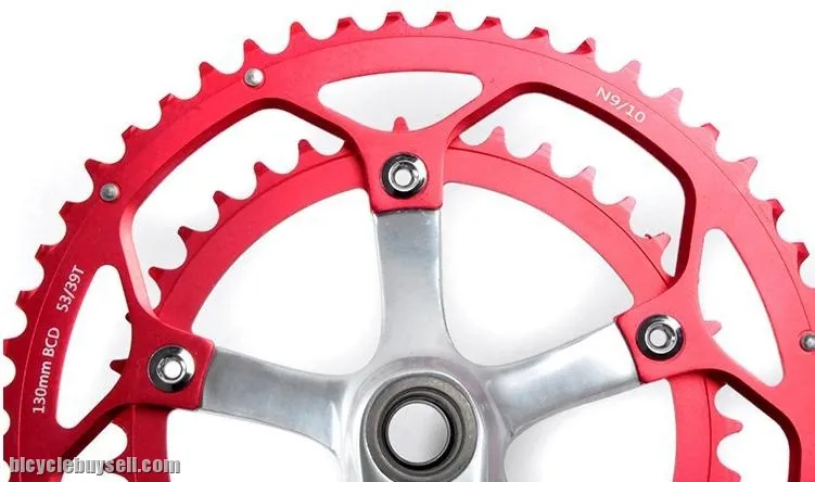 Litepro 53T / 39t shifting gear crankset For Folding Bike BB included